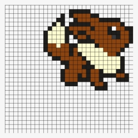 Eevee - Pokemon Pixel Art Mudkip, HD Png Download - kindpng