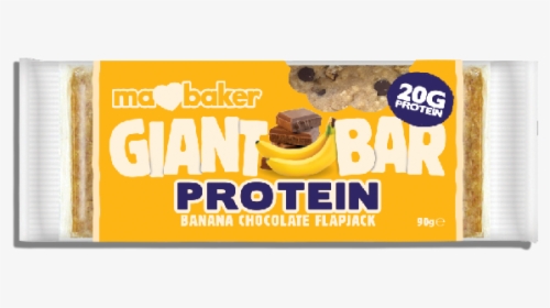 Banana Choc Chip Protein Flapjack - Sandwich Cookies, HD Png Download, Free Download