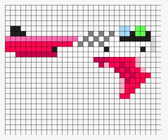 Arcade Miss Fortune Gun - Cat On Graph Paper, HD Png Download, Free Download