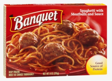 Banquet Spaghetti And Meatballs, HD Png Download, Free Download