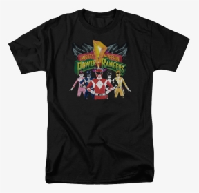 Power Rangers T-shirt - Power Rangers T Shirt, HD Png Download, Free Download
