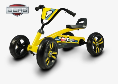 Berg Buzzy Yellow Left Side Rx4gh93nnaan - Berg Yellow Go Kart, HD Png Download, Free Download