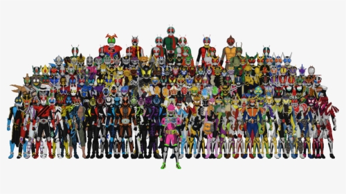 No Caption Provided - Kamen Rider Team All, HD Png Download, Free Download