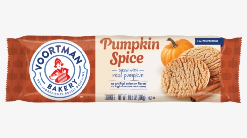 Voortman Pumpkin Seasonal Items - Voortman Pumpkin Spice Cookies, HD Png Download, Free Download