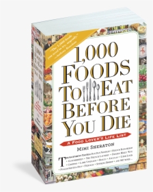 Cover - 1000 Foods To Eat Before You Die, HD Png Download, Free Download