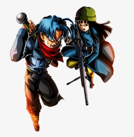 Trunks & Mai Character Hd Version - Dbz Dokkan Battle Trunks And Mai Lr, HD Png Download, Free Download