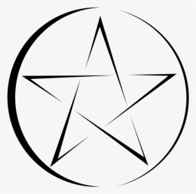 Pentagram Pentacle Drawing Symbol Wicca Cc0 - Transparent Pentagram, HD Png Download, Free Download