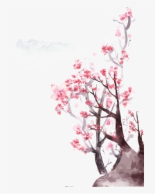 Transparent Cherry Blossom Png - Cherry Blossom Background Poster, Png Download, Free Download
