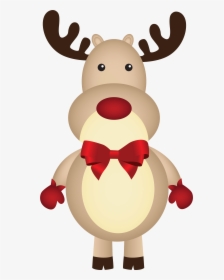 Transparent Antlers Clipart - Christmas Rudolph Clipart Png, Png Download, Free Download