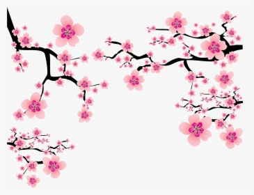 Cherry Blossom Branch Png - Transparent Cherry Blossom Png, Png Download, Free Download