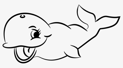 Transparent Whale Silhouette Png - Gambar Ikan Hitam Putih Png, Png Download, Free Download