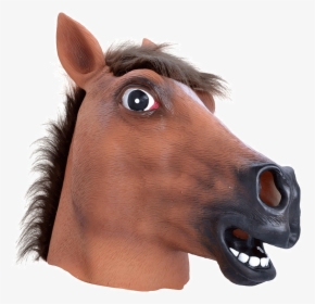 Brown Horse Mask - Horse Head No Background, HD Png Download, Free Download