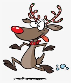Picture - Rudolph The Red Nosed Reindeer Running, HD Png Download, Free Download