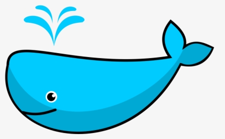 Whale Clip Art Cartoon - Cartoon Whale Transparent, HD Png Download, Free Download