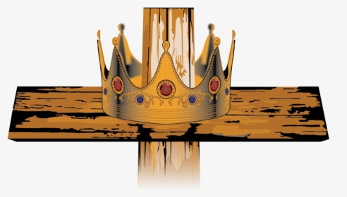 Portfolio Cross Crown Logo - Cross And Crown Clipart, HD Png Download, Free Download