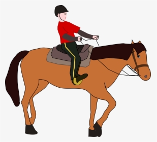 Transparent Horse Clipart - Horse Riding Clipart, HD Png Download, Free Download