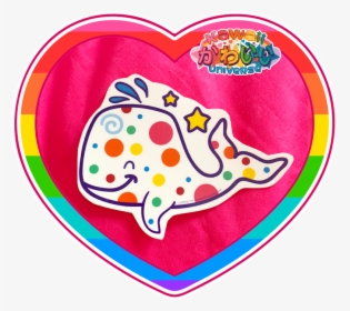 Kawaii Universe Cute Doodle Whale Sticker Pic 01, HD Png Download, Free Download