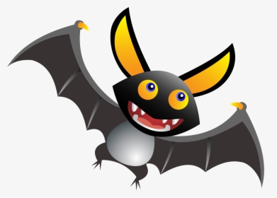 Cute Cartoon Png Transparent Image - Bat Cartoon, Png Download, Free Download