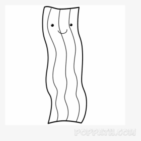 Draw Bacon Step By Step, HD Png Download, Free Download