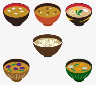 Cuisine,food,tableware - Miso Soup Clipart, HD Png Download, Free Download