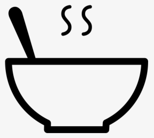 Food Bowl Soup - Cartoon Rice Bowl Png, Transparent Png, Free Download