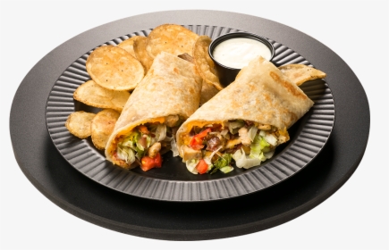 Chicken Bacon Ranch Wrap - Chicken Bacon Ranch Wrap Pizza Ranch, HD Png Download, Free Download