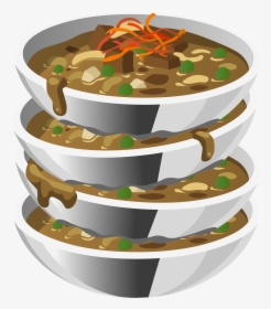 Soup Bowl Stacked Free Picture - ชาม ก๋วยเตี๋ยว ซ้อน กัน, HD Png Download, Free Download