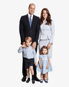 Prince William And Catherine Family Photo - Duchess Of Cambridge Family, HD Png Download, Free Download