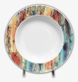 Plate Clipart Soup Bowl - Porcelain, HD Png Download, Free Download