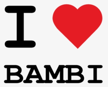 T-shirt I Love Bambi - Love Music Logo Png, Transparent Png, Free Download