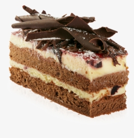Black Forest Gateau - Cake Slice Transparent Background, HD Png Download, Free Download