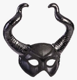 Dark Forest Faun Mask - Masquerade Mask With Horns, HD Png Download, Free Download
