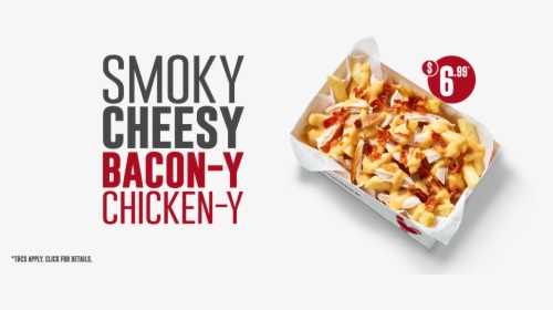 Smoky Cheese And Bacon Chicken Loaded Chips - Fast Food, HD Png Download, Free Download