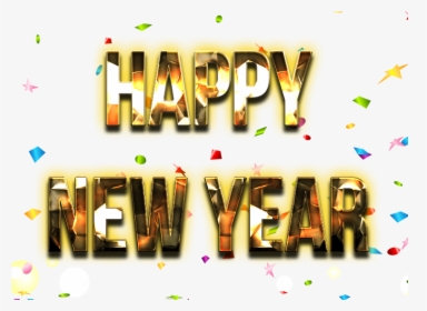 Happy New Years Png - Happy New Year All Design Png, Transparent Png, Free Download