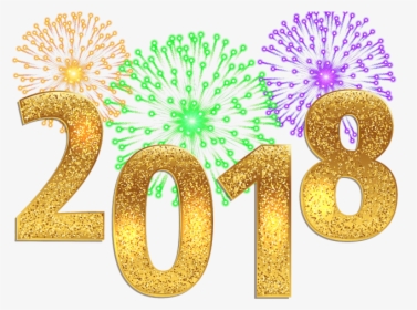 Happy New Year Png Transparent Images - Happy New Year 2018 Png, Png Download, Free Download