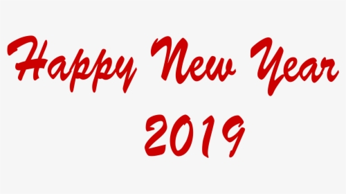 Happy New Year 2019 Png Image File - Happy New Year 2019 Png, Transparent Png, Free Download