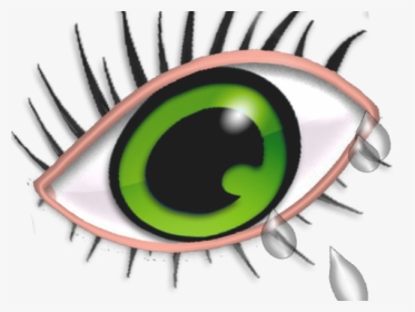 Crying Clipart Dry Eye - Close-up, HD Png Download, Free Download