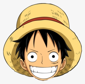 Download Kepala Anime One Piece Png - Kepala Luffy One Piece, Transparent Png, Free Download