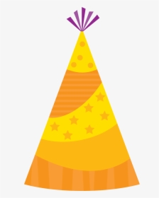 Birthday Hat Clipart Png Image - Yellow Party Hat Png, Transparent Png, Free Download
