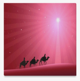 Three Wise Men Canvas Print 16"x16" - Reindeer, HD Png Download, Free Download