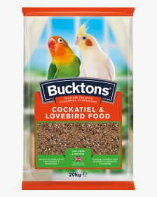 Bucktons Cockatiel And Lovebird Mix, HD Png Download, Free Download