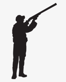 Hunting Silhouette Clip Art - Hunter Clipart Png, Transparent Png, Free Download