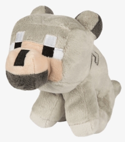 Minecraft 8 Baby Wolf Plush, HD Png Download, Free Download