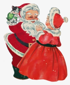 Transparent Mrs Claus Png - Santa And Mrs Claus Png, Png Download, Free Download