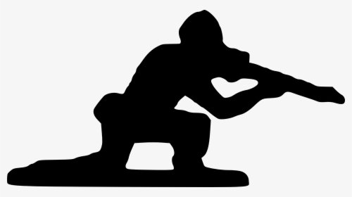 Soldier Silhouette Clip Art - Toy Soldier Silhouette Png, Transparent Png, Free Download