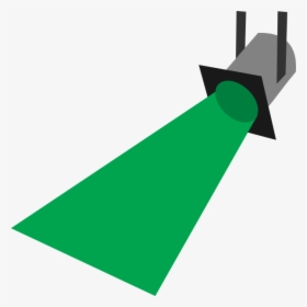 Green Spotlight Clipart - Strobe Light Clip Art, HD Png Download, Free Download