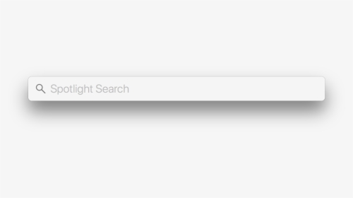 Transparent Mac Search Bar, HD Png Download, Free Download