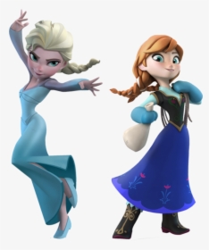 Elsa Y Anna Disney Infinity - Frozen Anna Disney Infinity, HD Png Download, Free Download
