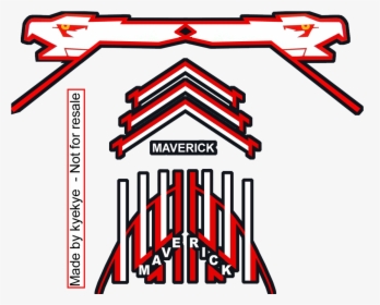 Transparent Top Gun Png - Top Gun Maverick Decal, Png Download, Free Download