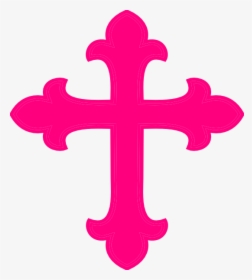 Cross Cliparts - Pink Cross Clipart, HD Png Download, Free Download